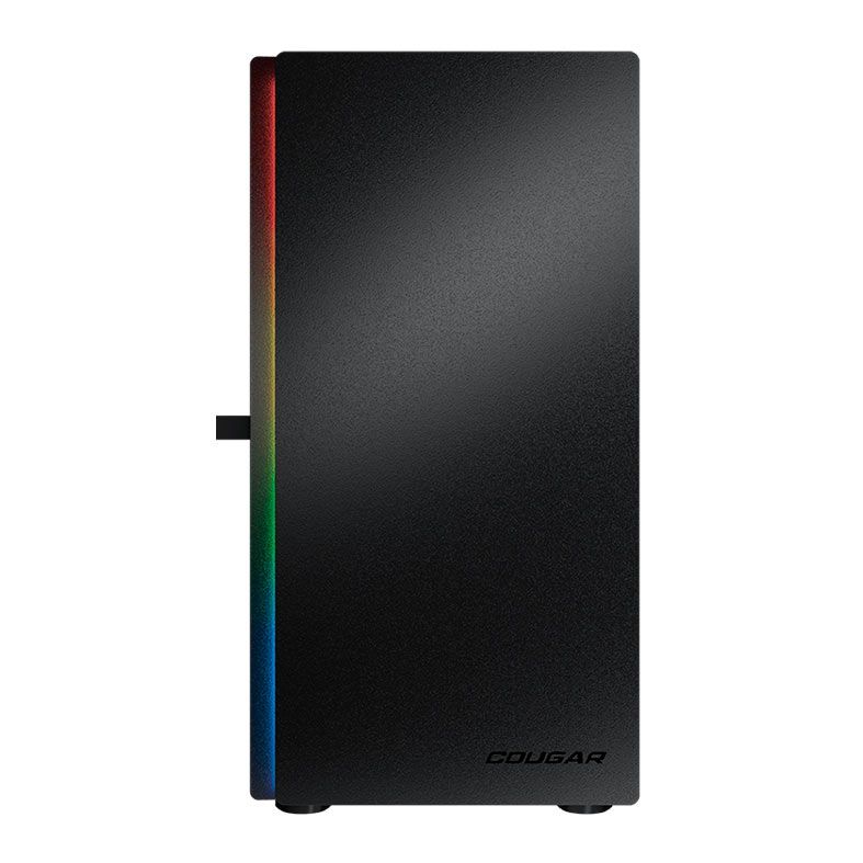 Gabinete Gamer Cougar Purity RGB Lateral De Vidro 1 Fan Preto