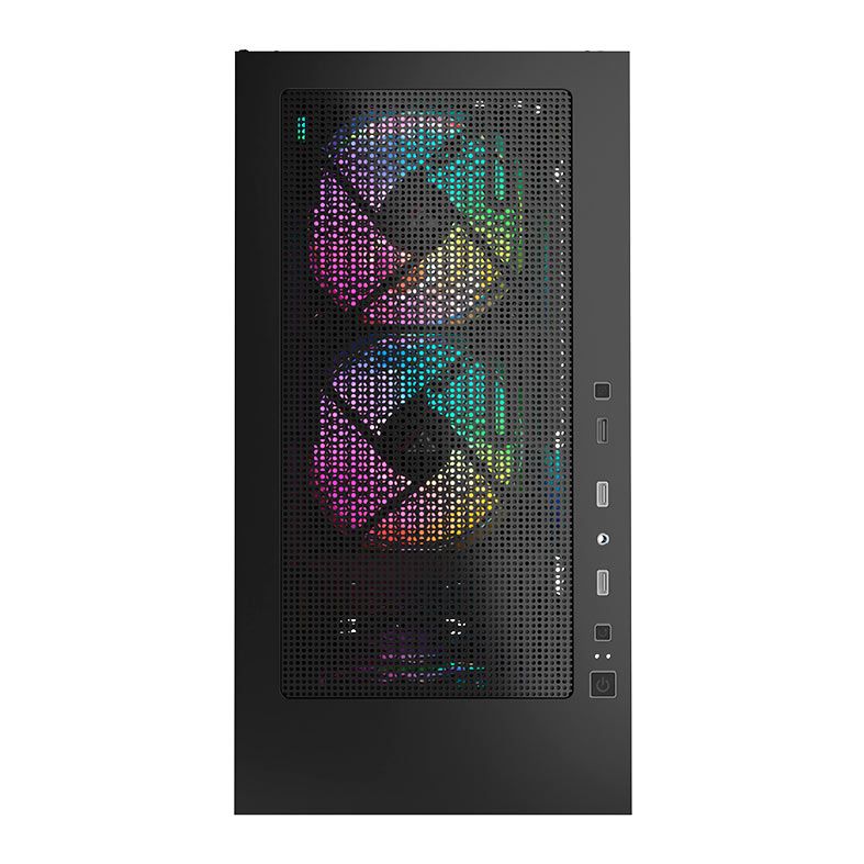 Gabinete Gamer Acegeek Tempest A370 Mid Tower Lateral De Vidro Preto