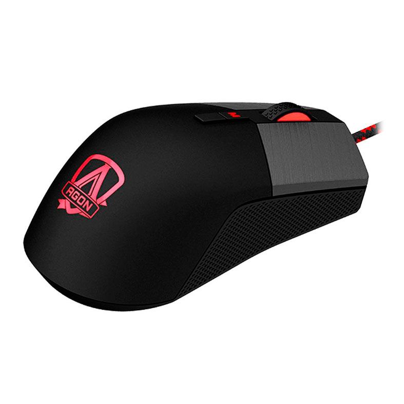 Mouse Gamer Aoc Agon Agm Rgb Dpi Botoes Preto