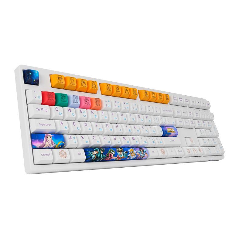 Teclado Mecanico Gamer Akko V Saint Seiya Switch Ocean Blue