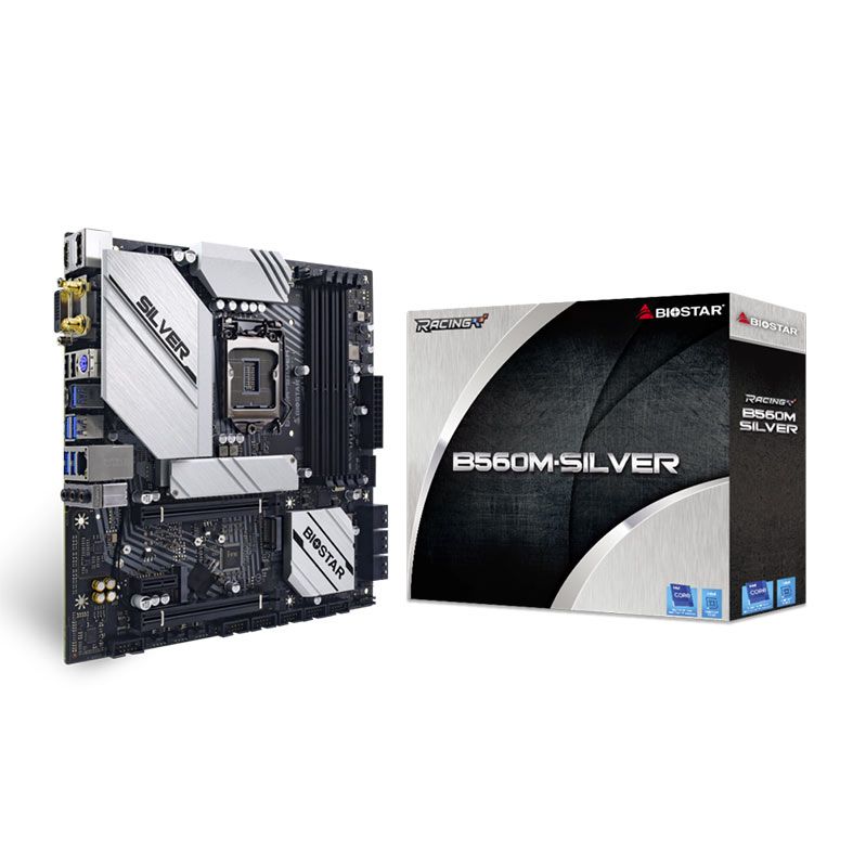 Placa Mae Biostar Racing B M Silver Ddr Socket Lga M Atx