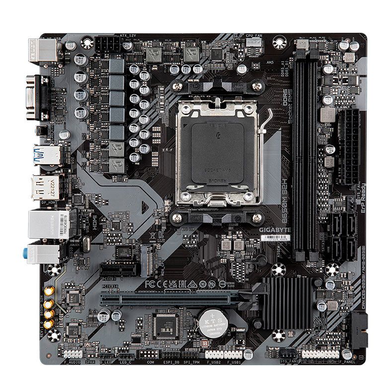 Placa Mae Gigabyte B M S H Ddr Socket Amd Am M Atx Chipset Amd