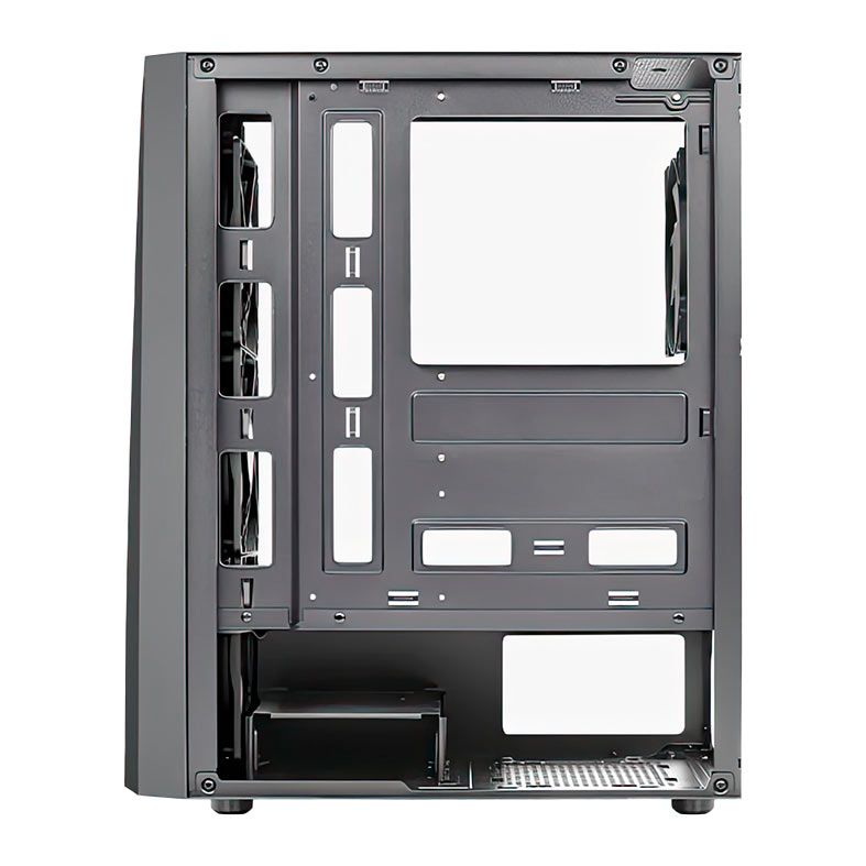 Gabinete Gamer Aerocool Blade Rgb Mid Tower Lateral De Vidro