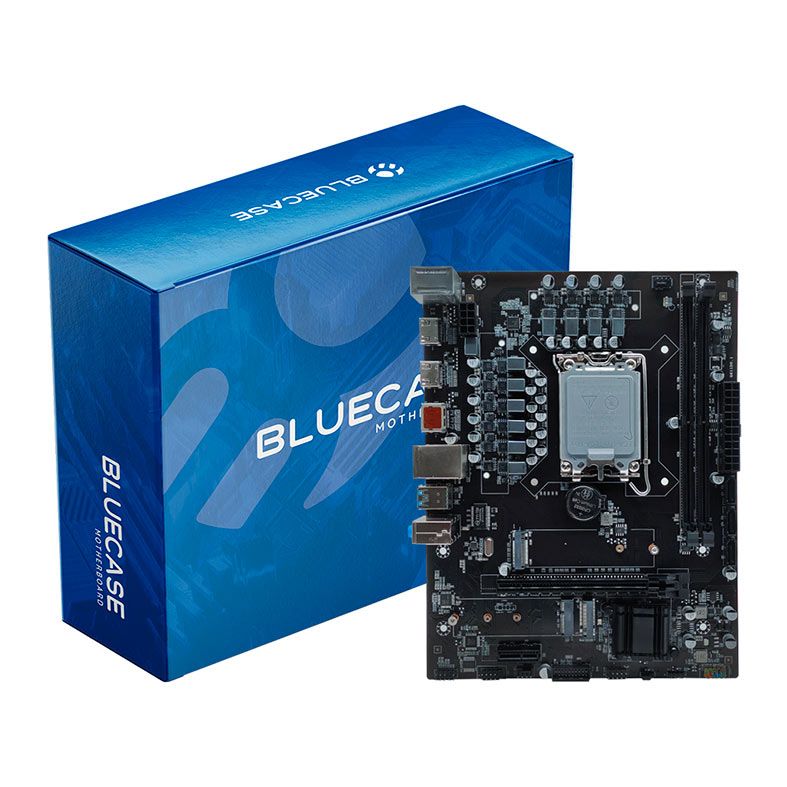 Placa Mae Bluecase H Ddr Socket Lga M Atx Chipset H