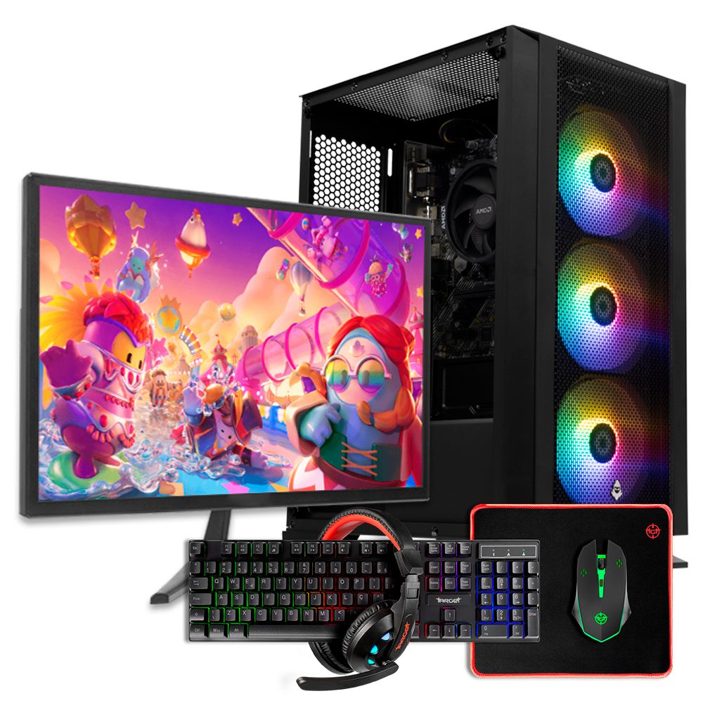 Pc Gamer Completo Mancer Thor Ix Amd Ryzen G Gb Ddr Ssd