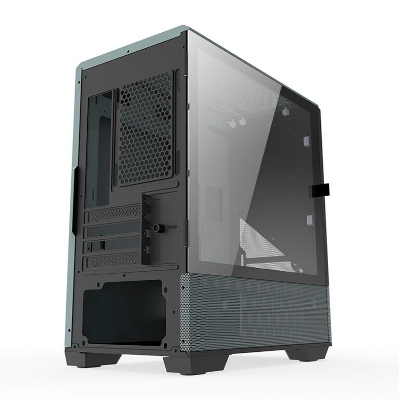 Gabinete Gamer Aigo Darkflash Dlc Mini Mini Tower Lateral De Vidro