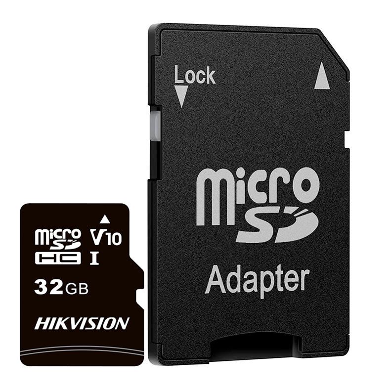 Cartao De Memoria Hikvision C1 32GB Micro SDXC Adaptador HS TF C1