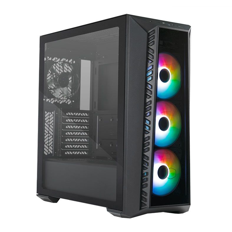 Gabinete Gamer Cooler Master Masterbox 520 ARGB Lateral De Vidro 4