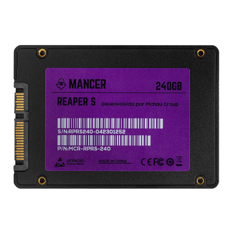 Ssd Mancer Reaper S Gb Sata Iii Gb S Leitura Mb S Gravacao