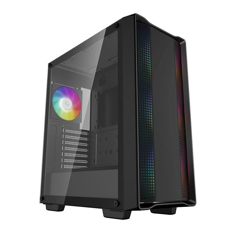 Gabinete Gamer Deepcool Cc V Argb Mid Tower Lateral De Vidro