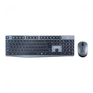 Kit Teclado E Mouse Multi Sem Fio Preto Cinza TC245 Pichau