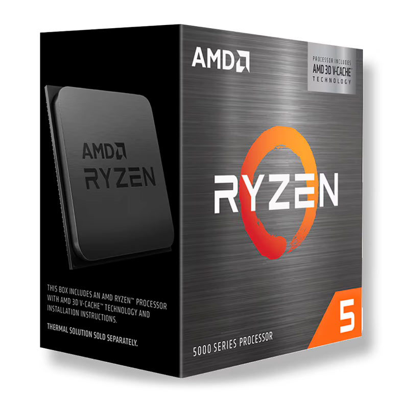 Processador AMD Ryzen 5 5500X3D, 6-Core, 12-Threads, 3GHz (4GHz Turbo), Cache 99MB, AM4, 100-100001504WOF - miniatura 3