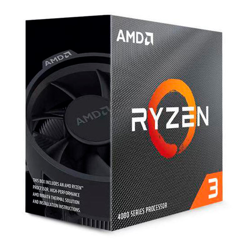 Processador AMD Ryzen 3 4100, 4-Core, 8-Threads, 3.8GHz (4.0GHz Turbo), Cache 6MB, AM4, 100-100000510BOX - miniatura 3