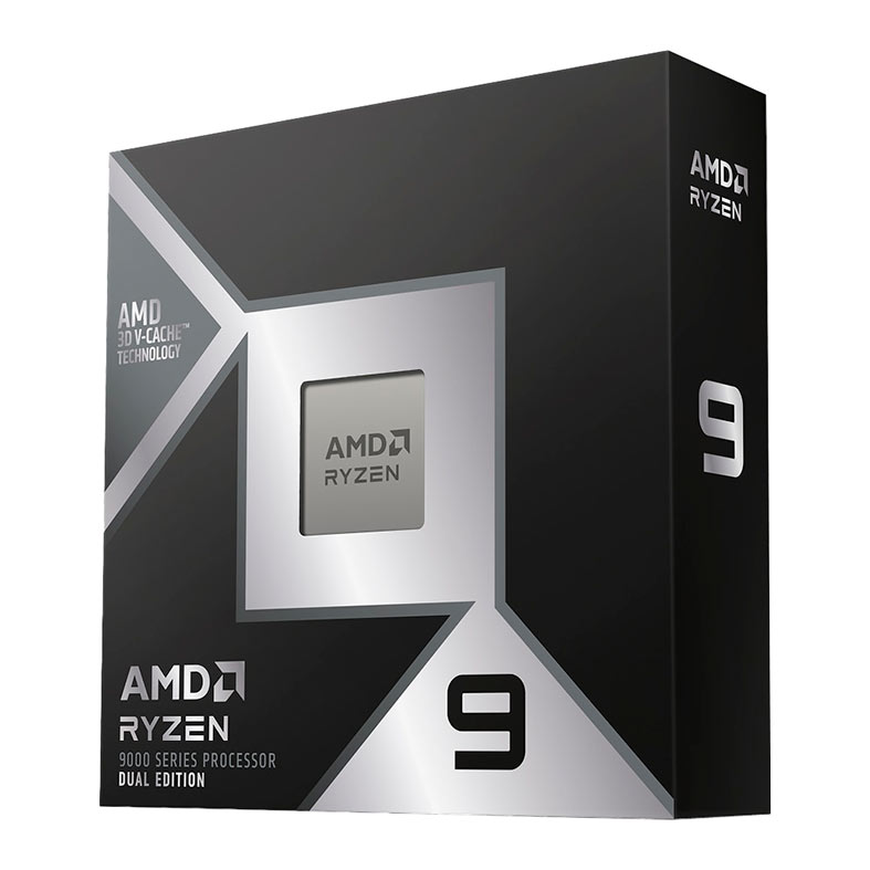 Processador AMD Ryzen 9 9950X3D2 Dual Edition, 16-Core, 32-Threads, 4.3GHz (5.6GHz Turbo), Cache 208MB, AM5, 100-100001978WOF - imagem 1
