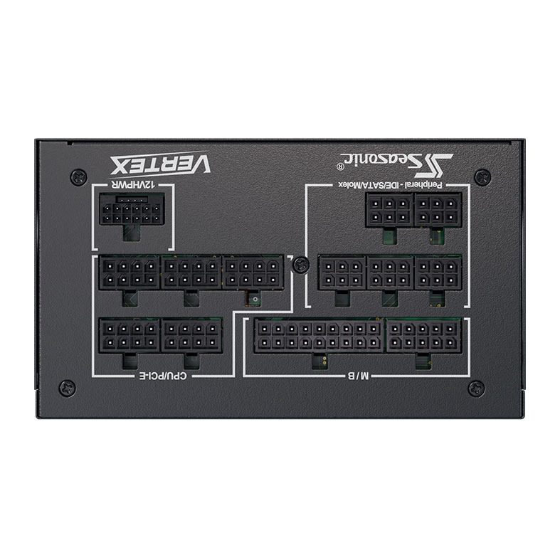 Fonte Seasonic Vertex PX-1000, Full-Modular, 1000W, ATX 3.0, PCIe 5.0, 80 Plus Platinum, Preta, 12102PXAFS - miniatura 6
