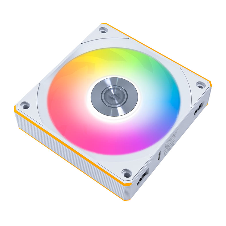 Ventoinha Lian Li Uni Fan CL Wireless, ARGB, 120mm, Branco, 12CL1W1W - miniatura 3