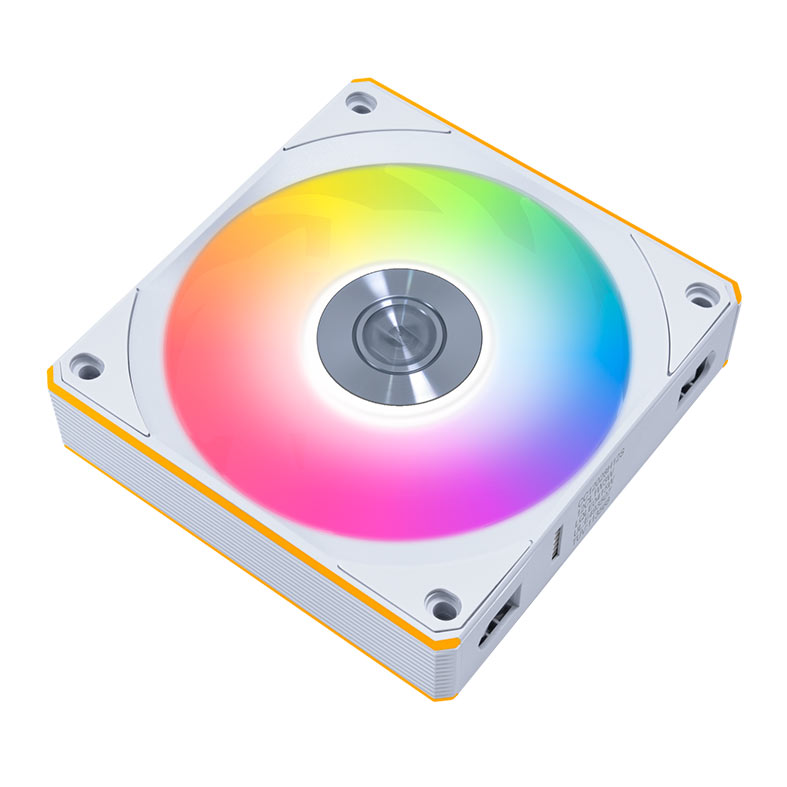 Ventoinha Lian Li Uni Fan CL Wireless Reverse, ARGB, 120mm, Branco, 12RCL1W1W - miniatura 3
