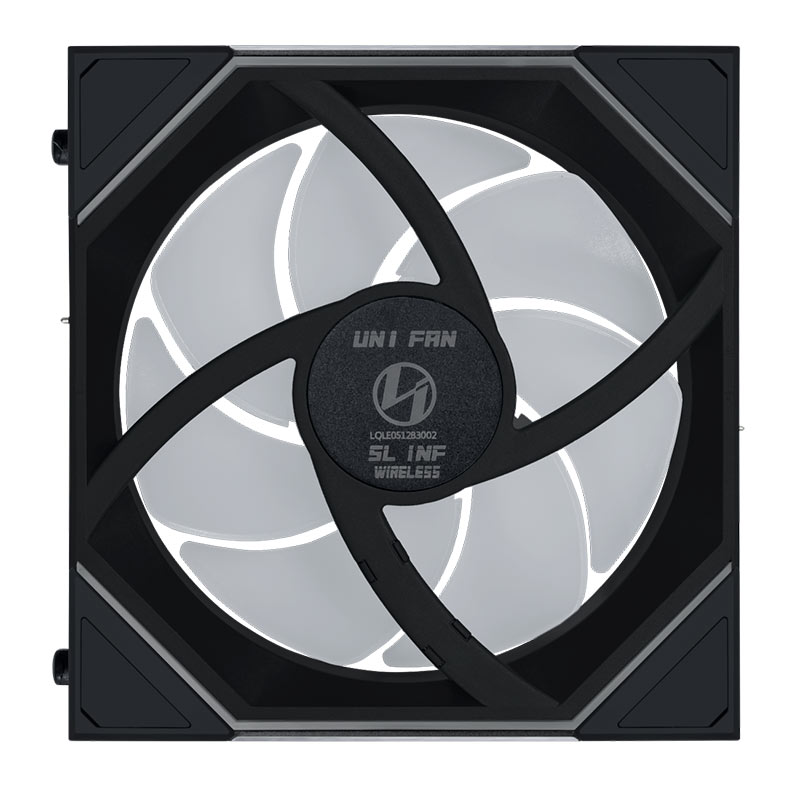 Ventoinha Lian Li Uni Fan SL Infinity Wireless Reverse, RGB, 120mm, Preto, 12RSLIN1W1B - miniatura 6