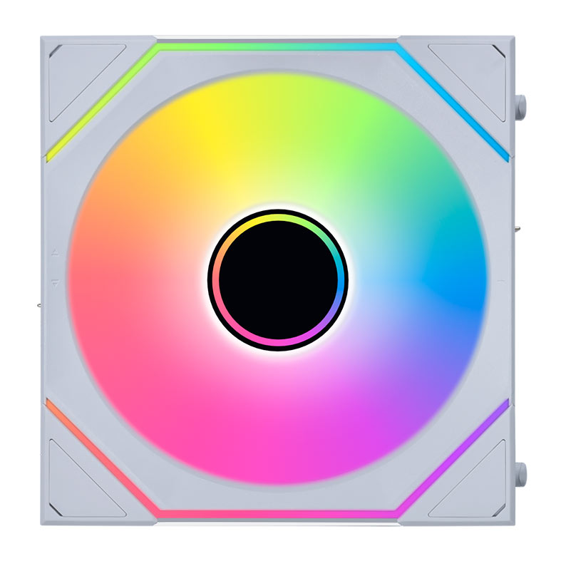 Ventoinha Lian Li Uni Fan SL Infinity Wireless Reverse, RGB, 120mm, Branco, 12RSLIN1W1W - imagem 1