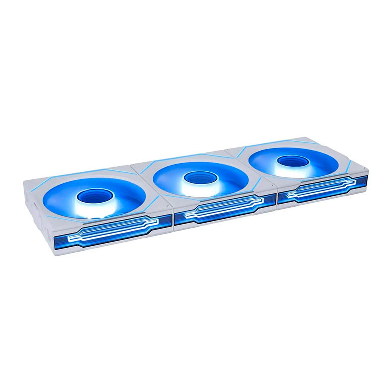 Kit Ventoinhas Lian Li Uni Fan SL Infinity Wireless Reverse Blade, RGB, 3x120mm, Branco, 12RSLIN1W3W - miniatura 3