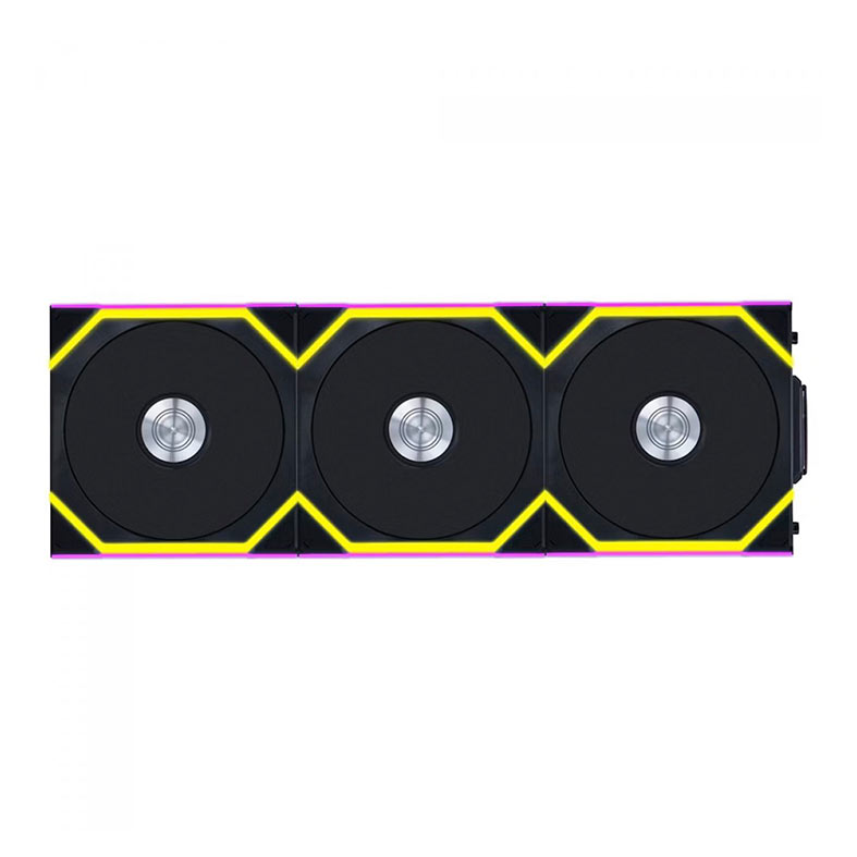 Kit Ventoinhas Lian Li Uni Fan SL Wireless, ARGB, 3x120mm, Preto, 12SL1W3B
