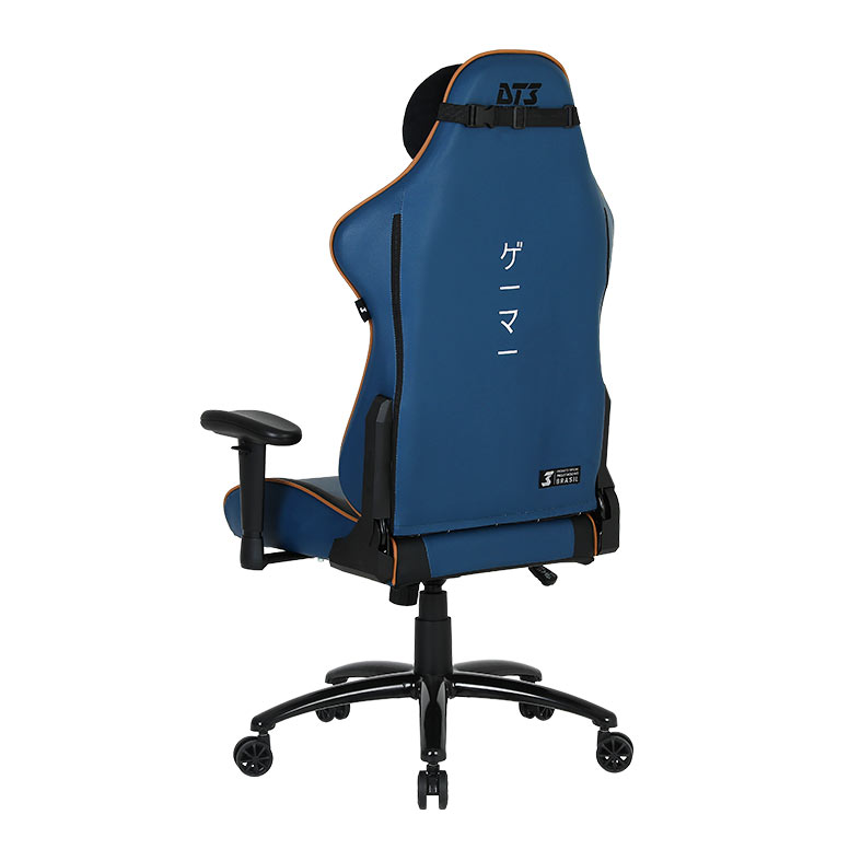 Cadeira Gamer DT3 Tanoshii V2, Preto e Azul, 13435-6 - miniatura 5