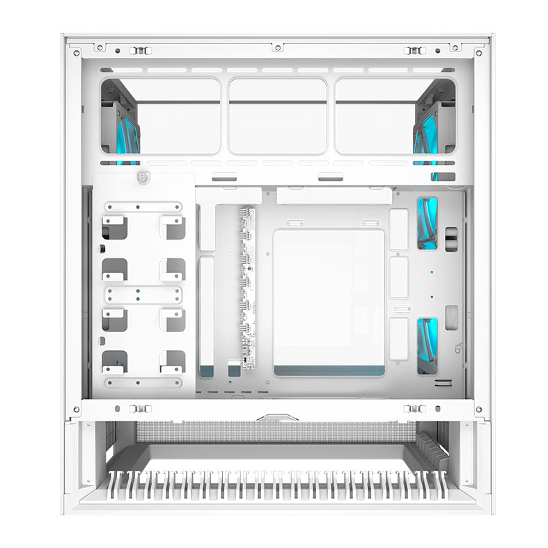 Gabinete Gamer Cougar OmnyX, RGB, Mid Tower, Lateral de Vidro, Com 4 Fans, Branco, 382WA30.0002 - miniatura 8