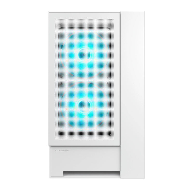 Gabinete Gamer Cougar OmnyX, RGB, Mid Tower, Lateral de Vidro, Com 4 Fans, Branco, 382WA30.0002 - miniatura 3