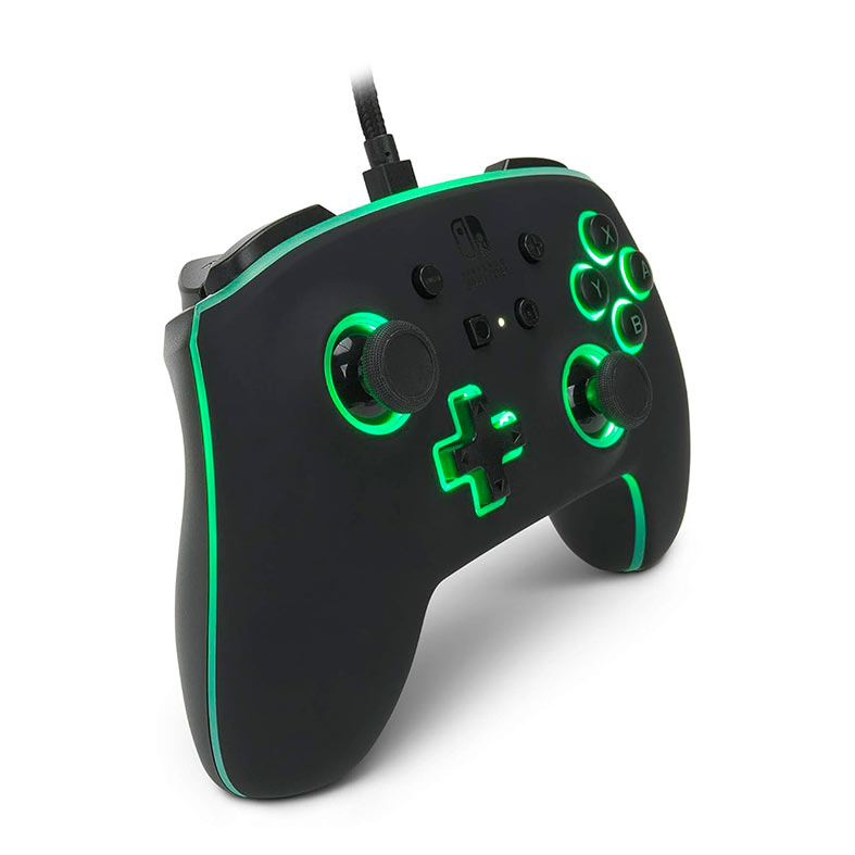 Controle PowerA Spectra, USB, Para Nintendo Switch, Preto, 1510925-01 - miniatura 3
