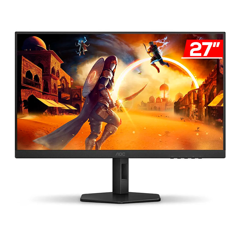 Monitor Gamer AOC 27G4/P, 27 Pol, IPS, FHD, 0.5ms, 180Hz, G-Sync, HDMI/DP, 27G4-P - imagem 1