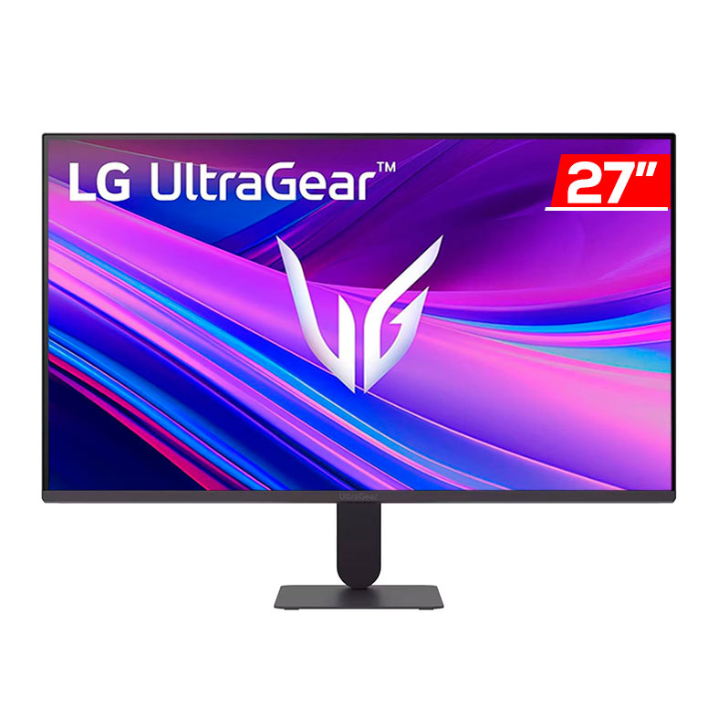 Monitor Gamer LG UltraGear, 27 Pol, IPS, FHD, 1ms, 144Hz, G-Sync, FreeSync, HDMI/DP, 27G411A-B - imagem 1