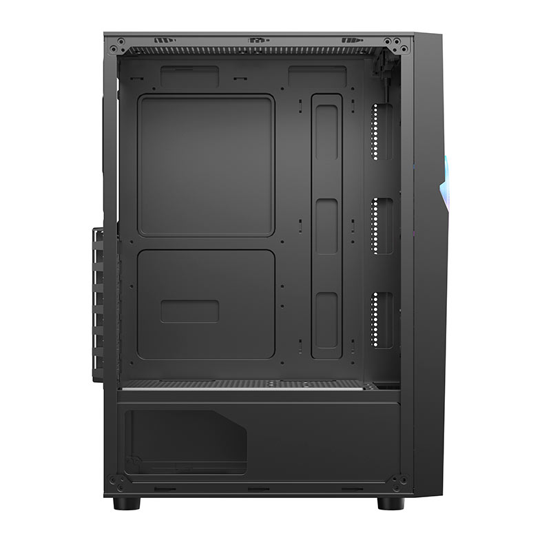 Gabinete Gamer Alseye 305-3, Mid-Tower, Lateral de Vidro, Preto, 305-3-B - miniatura 5