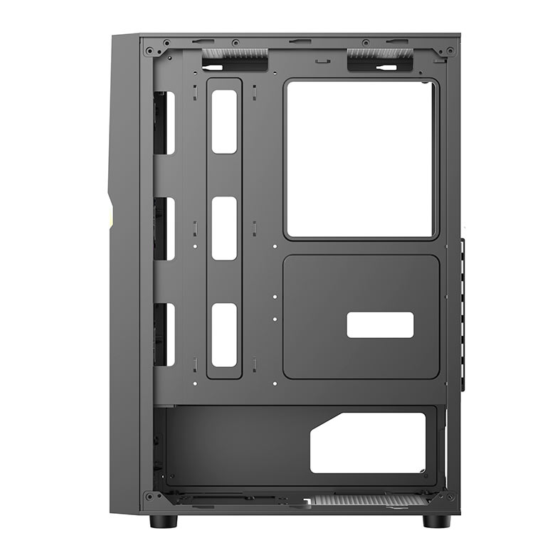 Gabinete Gamer Alseye 305-3, Mid-Tower, Lateral de Vidro, Preto, 305-3-B - miniatura 6