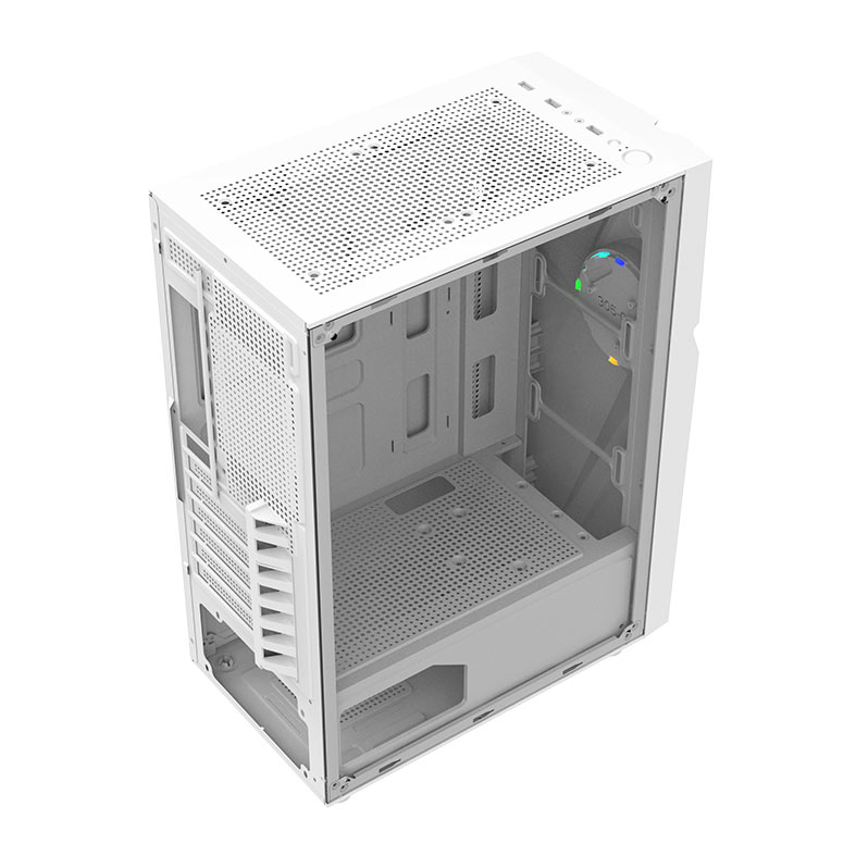 Gabinete Gamer Alseye 305-3, Mid-Tower, Lateral de Vidro, Branco, 305-3-W - miniatura 8
