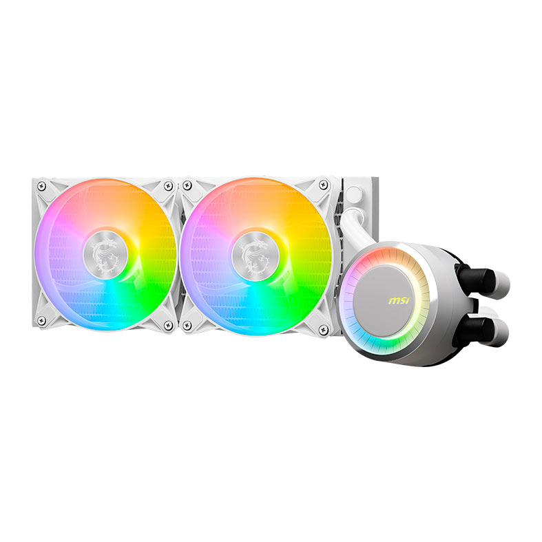 Water Cooler MSI MAG Coreliquid E240, ARGB, 240mm, Branco, 306-7ZW5E27-C24 - miniatura 5