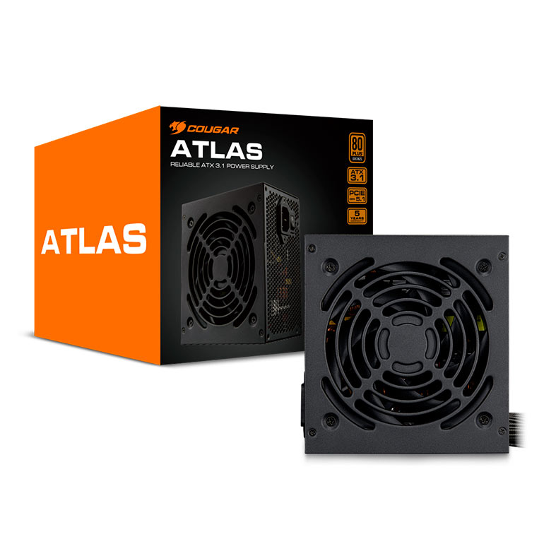 Fonte Cougar Atlas, 650W, ATX 3.1, 80 Plus Bronze, Preto, 31AA065001P01 - miniatura 8
