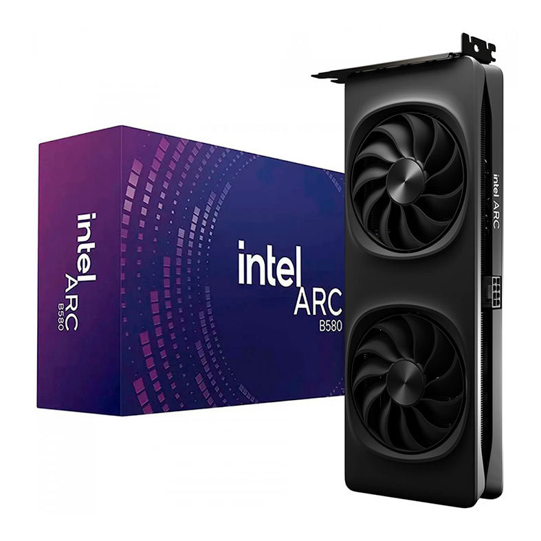 Placa de Video Intel ARC B580 Limited Edition, 12GB, GDDR6, 192-bit, 31P06HB0BA - miniatura 3