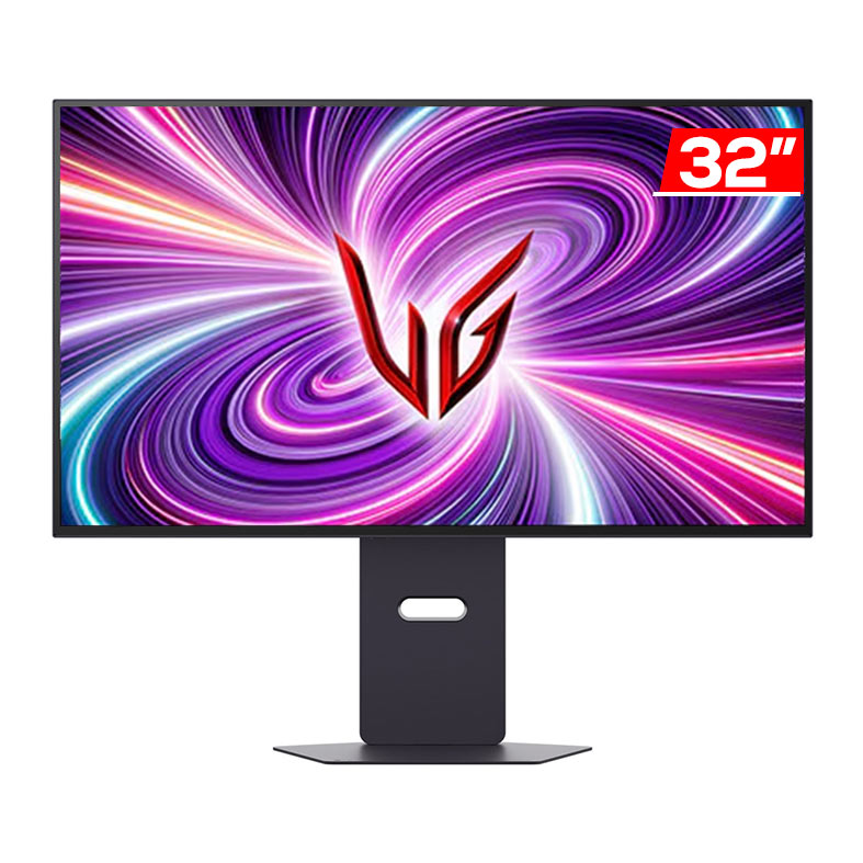 Monitor Gamer LG UltraGear, 32 Pol, OLED, UHD, 0.03ms, 480Hz, G-Sync/FreeSync, HDMI/DP, 32GS95UV-B - imagem 1
