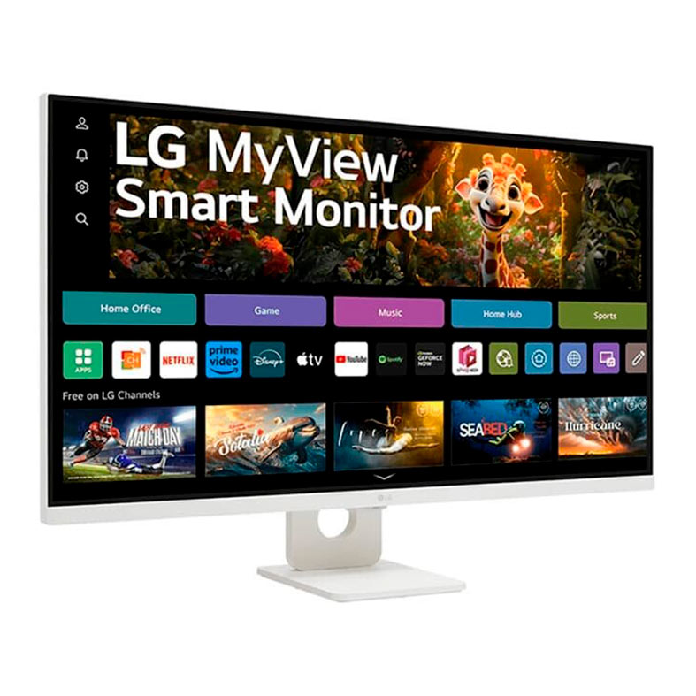 Monitor LG MyView Smart, 32 Pol, VA, UHD, 5ms, 60Hz, ThinQ Home, Air Play, Bluetooth, HDMI, 32SR73U-W - miniatura 5