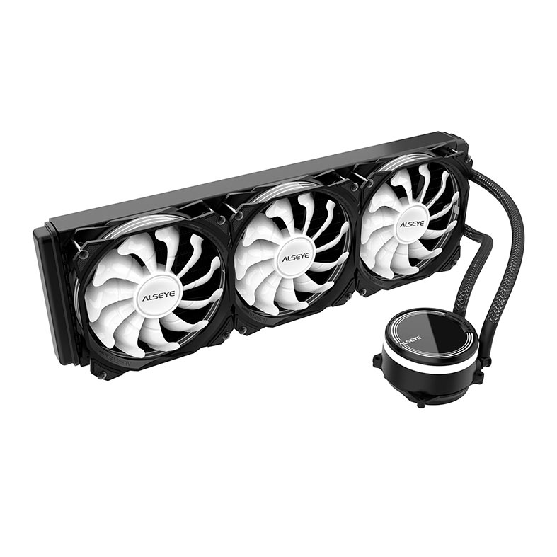 Water Cooler Alseye M360-B, ARGB, 360mm, 360B-ALSEYE - miniatura 3
