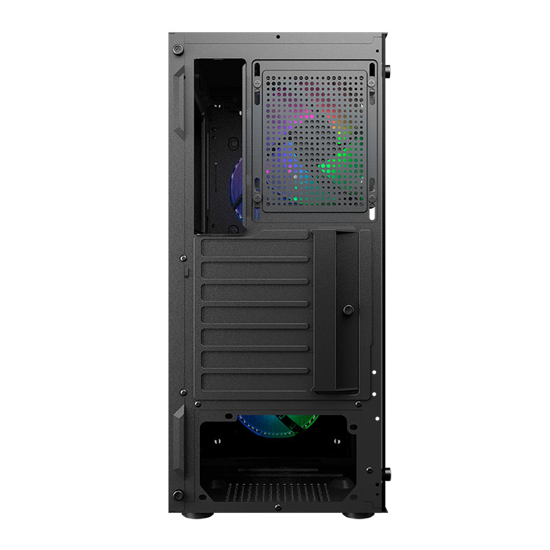 Gabinete Gamer Cougar MX110, RGB, Mid Tower, Lateral de Vidro, Com 4 Fans, Preto, 382BD20.0001 - miniatura 11