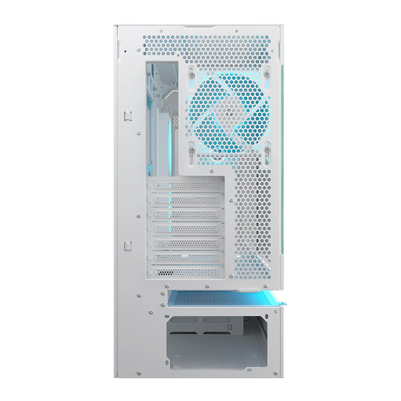 Gabinete Gamer Cougar CFV235, ARGB, Mid-Tower, Lateral de Vidro, Com 2 Fans, Branco, 382DA40.0002 - miniatura 8