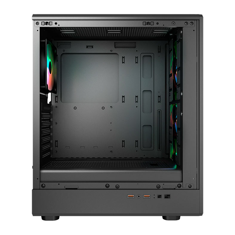 Gabinete Gamer Cougar Airface Pure, RGB, Mid-Tower, Lateral de Vidro, Com 4 Fans, Preto, 382GA50.0001 - miniatura 8