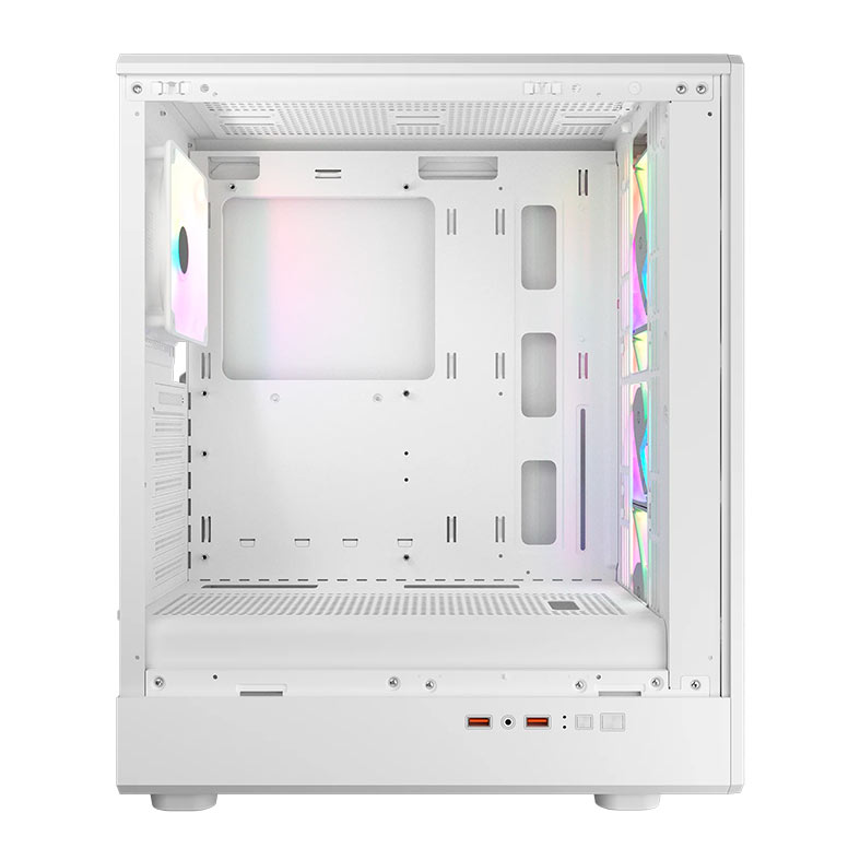 Gabinete Gamer Cougar Airface Pure, RGB, Mid-Tower, Lateral de Vidro, Com 3 Fans, Branco, 382GA50.0002 - miniatura 8
