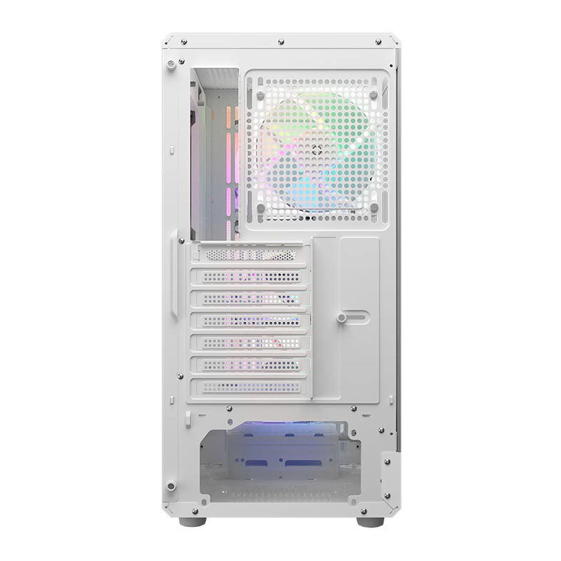 Gabinete Gamer Cougar Airface Pure, RGB, Mid-Tower, Lateral de Vidro, Com 3 Fans, Branco, 382GA50.0002 - miniatura 11