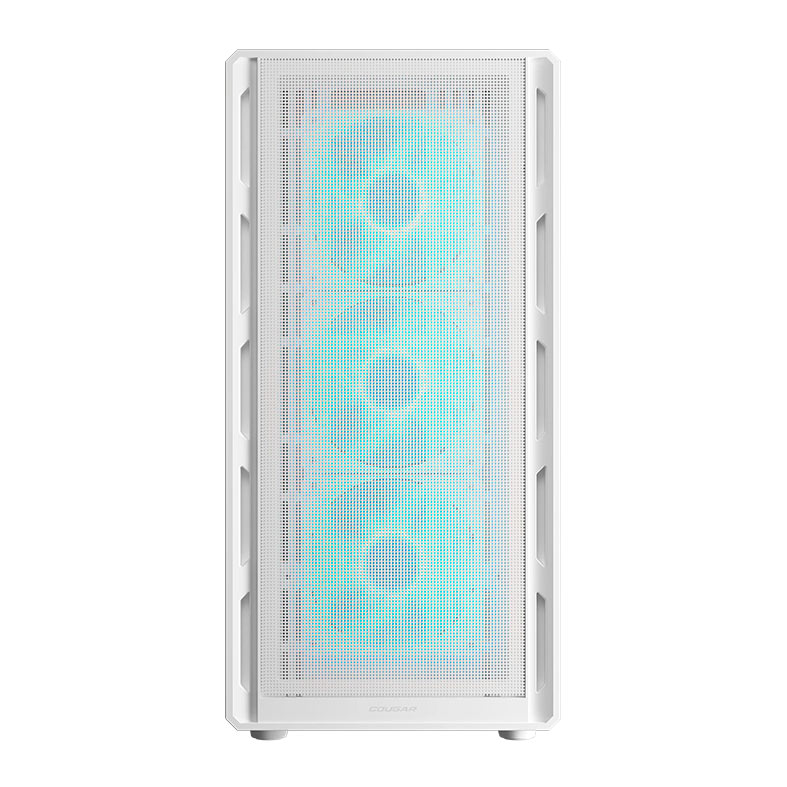 Gabinete Gamer Cougar Airface Pure Pro, ARGB, Mid-Tower, Lateral de Vidro, Com 3 Fans, Branco, 382GA50.0004 - miniatura 4