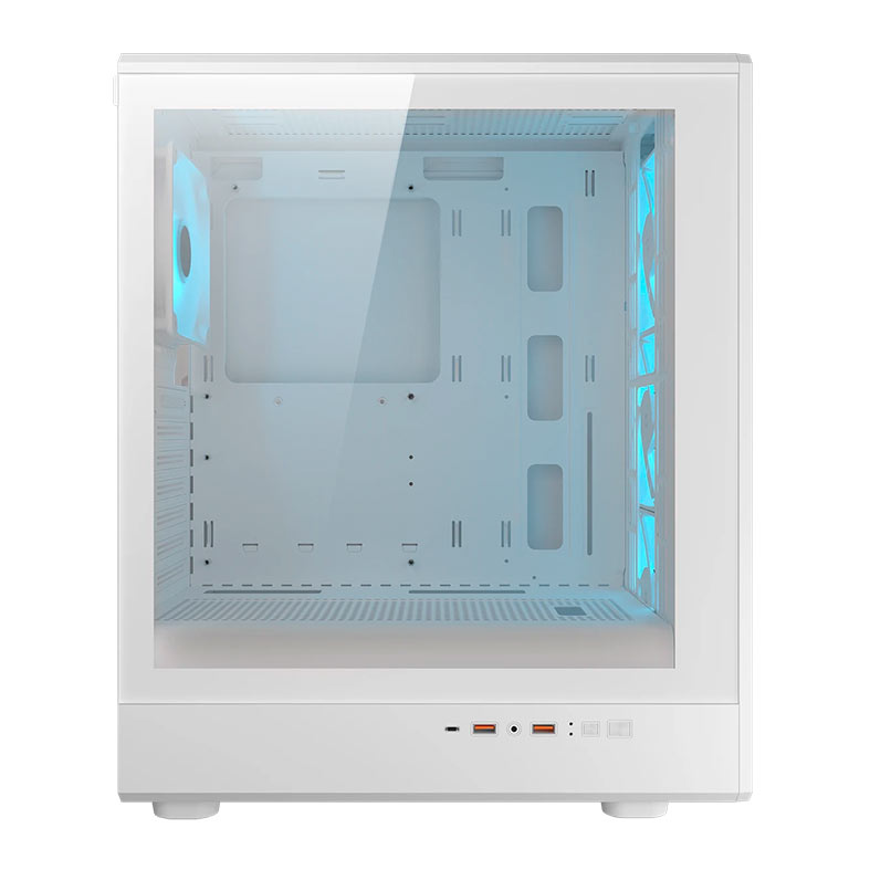 Gabinete Gamer Cougar Airface Pure Pro, ARGB, Mid-Tower, Lateral de Vidro, Com 3 Fans, Branco, 382GA50.0004 - miniatura 7