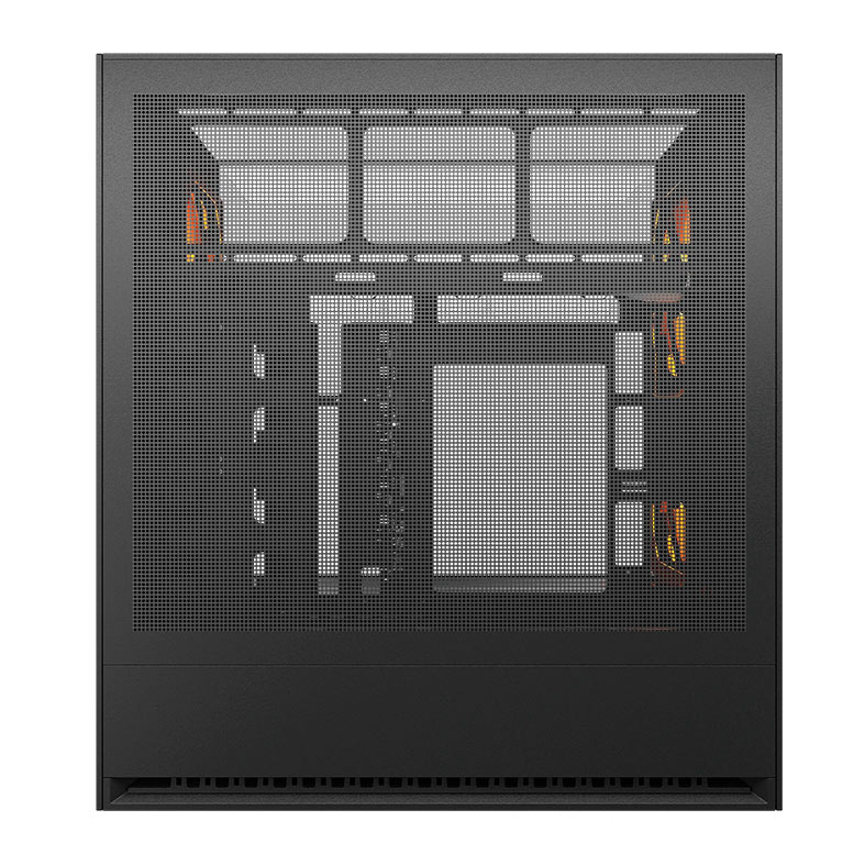 Gabinete Gamer Cougar OmnyX, RGB, Mid Tower, Lateral de Vidro, Com 4 Fans, Preto, 382WA30.0001 - miniatura 6