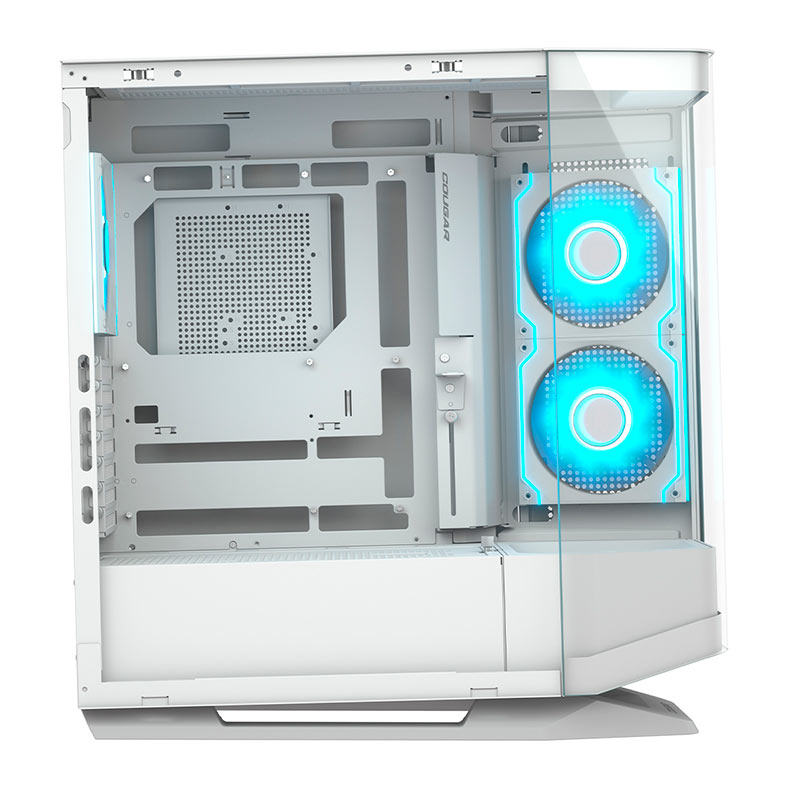 Gabinete Gamer Cougar FV270 RGB, Mid-Tower, Lateral de Vidro, Com 4 Fans, Branco, 3858M60.0006 - miniatura 9