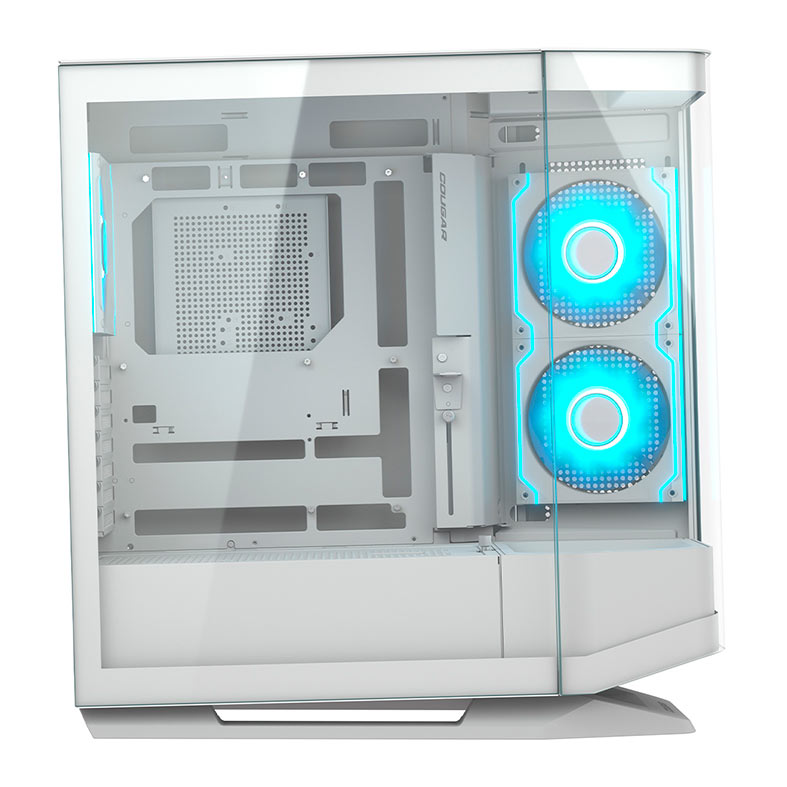 Gabinete Gamer Cougar FV270 RGB, Mid-Tower, Lateral de Vidro, Com 4 Fans, Branco, 3858M60.0006 - miniatura 8